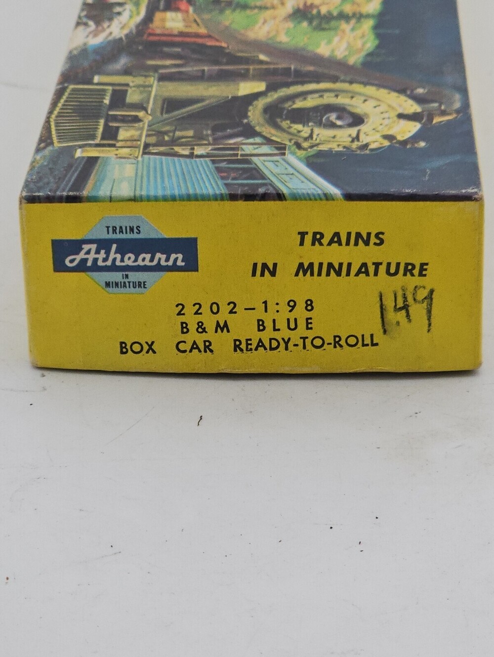 Vintage Athearn HO Scale Train Blue Box Kit Unassembled New Old Stock Model